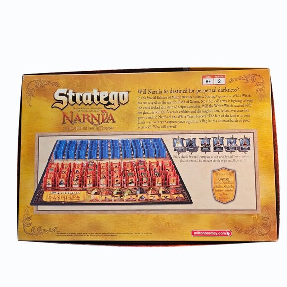 The Chronicles Of Narnia Stratego Board Game Milton Bradley Preowned COMPLETE - Picture 15 of 16